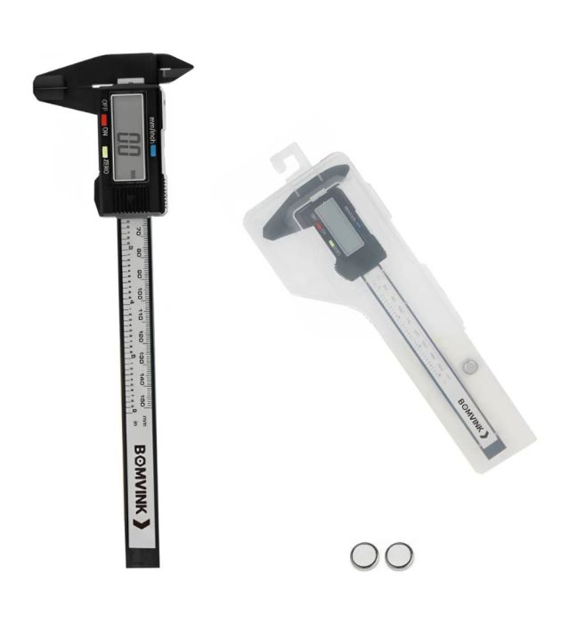 Paquímetro Digital 150mm Alta Precisão Com Tela Lcd C/Estojo 1